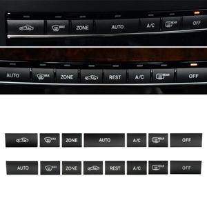 메르세데스 호환 벤츠 호환 E 클래스 W212 W207 E200 프론트 대시 에어컨 공조 컨트롤 AC 버튼 커버