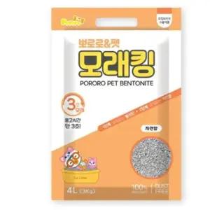 뽀로로N펫 모래킹 자연향 천연 벤토나이트