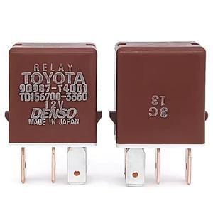 도요타 렉서스 야리스 랜드 크루저 Rav4 툰드라 릴레이 OEM 90987-04004 TD156700-3360  1 개