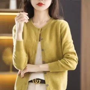 패션스타일 위드기프트 가을 가디건 컬러 베이직