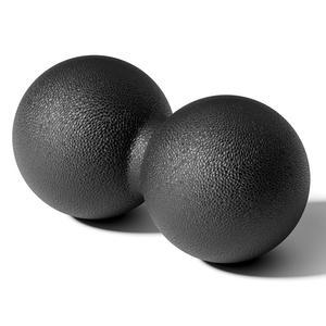 딱딱한 땅콩 마사지 볼 - 근막 방출용 듀얼 라크로스 볼, 요가 및 심부 조직 마사지, 발바닥 근막염 지압 근육 이완제