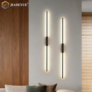 현대 미니 소형멀리스트 LED 스트립 벽 램프 소파 거실 TV 배경 침실 머리맡 110V 220V