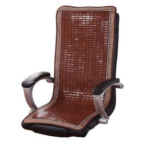 여름용 대나무 마작 매트 사무실 커버 등받이 컴퓨터 의자 45x90 미끄럼방지