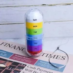 휴대용 약통 일주일 영양제 케이스 홀더 용통 보관함 알약 제통 알통 요일별 미니 관통 여행용 용약 용알