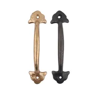 부드러운 곡선 황동 2구 주물손잡이 가구장식 고급손잡이 가구손잡이교체 철물점 가구부속품 손잡이리폼
