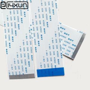 2pcs 26P FFC FPC 유연한 플랫 케이블 0.5mm  1.0mm 피치  A B 길이 50mm