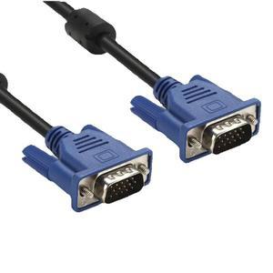 1.5M 3M 5M 10M 20M 남성-남성 35 36 VGA 라인 컴퓨터 프로젝터 모니터 비디오 연장 전원 케이블 자석 링