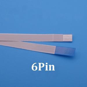6P FFC FPC 플렉시블 플랫 케이블 2 개 0.5mm  1.0mm 피치 6 핀 A B 길이 50mm