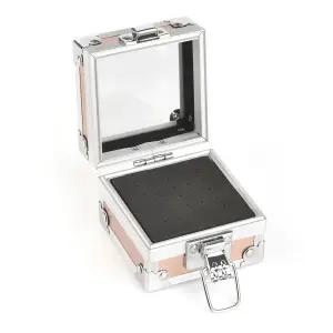 롤레이블링 프로페셔널 25홀 네일 드릴 비트 박스 용기 연마 홀더 폴리시 헤드 보관함 도구 정리함