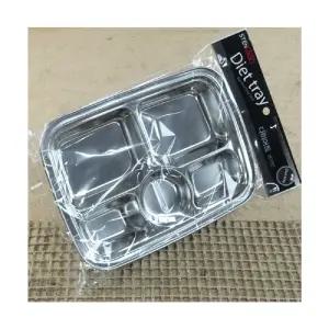 카네이션 스텐 미니 식판 1호 학교 캠핑 야외 급식 단체 식당 업소