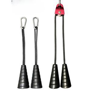 삼두 페이스풀 그립 로프 핸들 스텐 테이퍼 1쌍 꼬깔 케에블운동 트라이셉 패들 기구