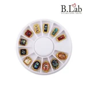 - 네일 파츠 재료 스톤 아트 큐빅 3D글리터자개 장식 손톱 보석