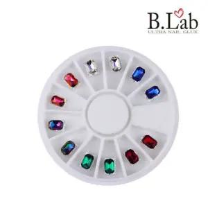 - 네일 파츠 재료 큐빅 크리스탈 컬러 아뜰리에보석 손톱장식 메탈 아트 스톤
