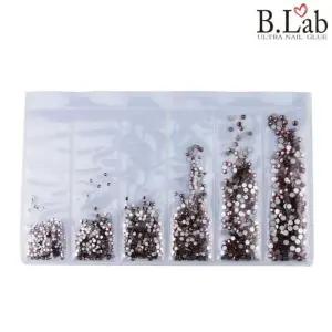 - 네일 파츠 재료 스톤 크리스탈 평6종 앤틱보석 손톱장식 메탈 아트