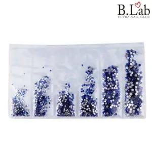 - 네일 파츠재료 스톤 큐빅 크리스탈 평6종보석 손톱장식 메탈 아트