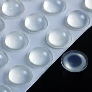 테이프 실리콘 미끄럼방지 추천제품 100p 투명 8mm 신상 원형 논슬립 스티커 패드