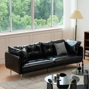 빈티지 소파 이태리 거실 푹신한 모던 쇼파 와이드