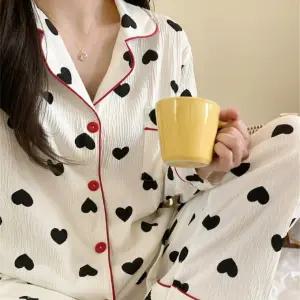 신상 하트패턴 파자마세트 추천제품