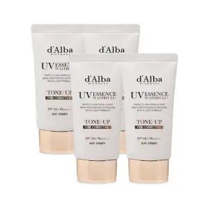 [달바]달바 워터풀 톤업 선크림 50ml(SPF50+) 비건 선크림 4개 Ss (36463138)