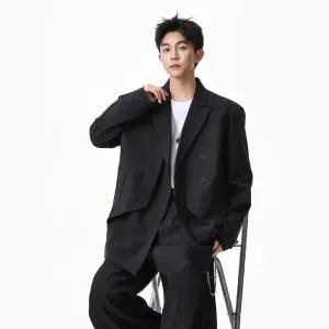 캐주얼 가을 남자정장자켓 정장 상의 커플 코트 ible3