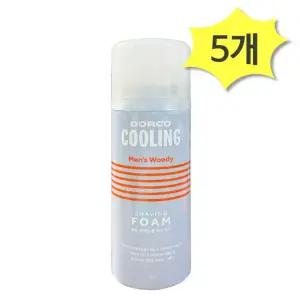 도루코 74ml 5개 페이스 쉐이빙폼 면도거품 x