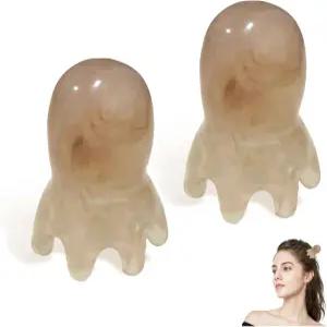 NIIYTB 2PCS 헤드 마사지 도구 - 깊은 이완을 위한 두피 마사지기 및 지압