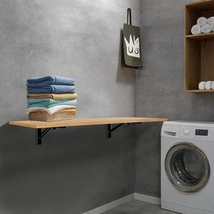 FUIN 벽걸이 세탁 접이식 테이블, 테이블 책상, 작업장, 차고, 가정, 사무실, 바, 주방 및 식당을 위한 플로팅 작업대