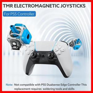 TMR 전자기 조이스틱 PS5 컨트롤러용 엄지스틱 무드리프트 업그레이드 교체 키트 게임패드 3D 아날로그 센