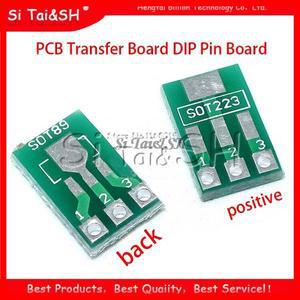 20pcs SOT89 SOT223-DIP PCB 전송 보드 DIP 핀 피치 어댑터 키 세트