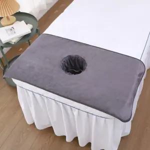 피부 마사지 시트 커버 베드 패드 페이스홀 미용