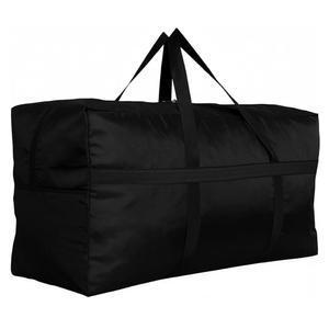 지퍼와 손잡이가 달린 도이케 초대형 수납 더플백, 여행용 접이식 더플백