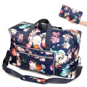 22인치 접이식 대형 여행용 더플 백 스포츠 체육관 토트백 여성용 오버나이트 캐리온 주말 가방 숄더백 방수