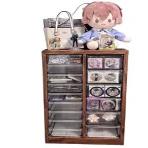 네일진열장 정리 네일서랍장 거치대 선반 아크릴