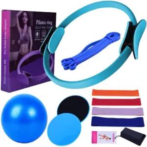가정용 운동용 칼락 필라테스 장비 링 및 볼 세트 저항 밴드 등 장비에 더욱 완벽합니다