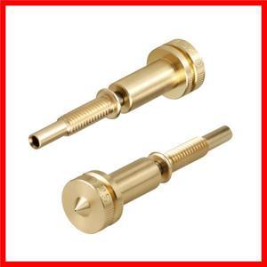 4pcs 클론 E3D 노즐 올인원 바이메탈 핫 엔드 압출기 용 0.25/0.4/0.6/0.8mm Heatbreak 황동 티타늄