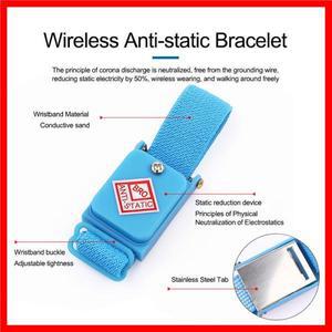 정전기 방지 팔찌, 유선 및 무선 조절식 ESD 방전 케이블, 손목 밴드 스트랩, 핸드
