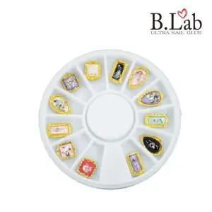 - 네일 파츠 재료 스톤 3D글리터자개B용 장식 손톱 메탈 아트