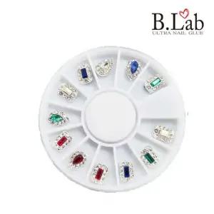 - 네일 파츠 재료 스톤 마.르.니용 장식 손톱 메탈 아트