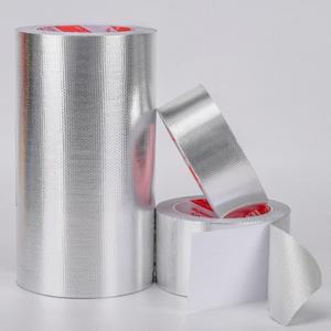 알루미늄 호일 테이프, 튼튼한 고온 테이프, 파이프라인, 건조기 환기, HVAC, 파이프라인 밀봉 등에 적합