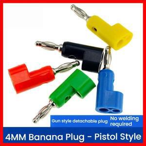 다색 쌓을 수 있는 4MM 바나나 플러그 터미널 바인딩 포스트 전기 DIY 부품