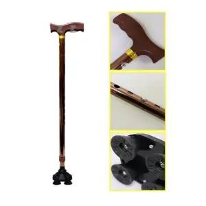 논슬립 4발 보조 지팡이 어르신 실버용품 보행지팡이