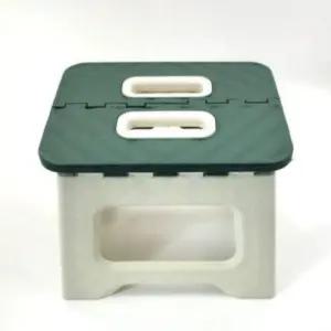 발받침대 접이식 휴대용 미니 스툴 의자 피크닉 그린