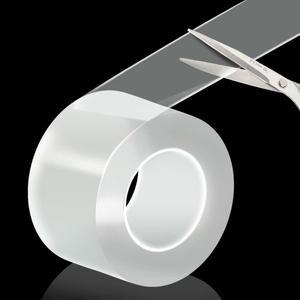 주방 욕실 샤워 방수 금형 증거 테이프 홈 투명 싱크 목욕 씰링 스트립 단일 측면 자기 접착 나노