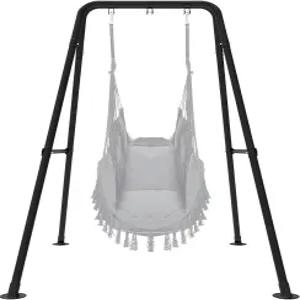 탈레코 기어 스윙 스탠드 최대 하중 330파운드 헤비 듀티 실외 또는 실내 걸이 해먹 의자 스탠드만