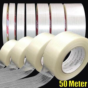 줄무늬 유리 섬유 테이프 강력한 리튬 배터리 팩 절연 랩 헤비 듀티 투명 강화 접착