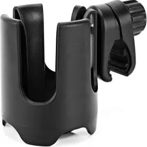 범용 유모차 컵 홀더 360° 회전 대형 구경 조절 가능한 워커용 휠체어 자전거 스쿠터 대부분의 검은색에