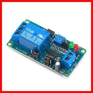 DC 12V 타임 릴레이 모듈, 정상 개방 시간 지연, 타이밍 타이머, 제어 스위치, 조정 가능한 전위차계 LED