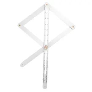 frymmx 스테인리스 스틸 각도계 디지털 - 조절 가능한 모서리 휴대용 알루미늄 합금 공구로 벽돌 돌 세라믹