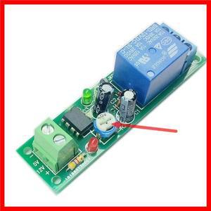 NE555 DC 5V 12V 시간 지연 릴레이 모듈 트리거 단안정 조절 가능한 타이머 클로즈 스위치 제어