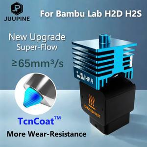 밤부랩 H2D 슈퍼 플로우 핫엔드 고속 노즐 0.4 H2S 핫엔드 키트 프린트헤드 TcnCoat 업그레이드 성능 향상